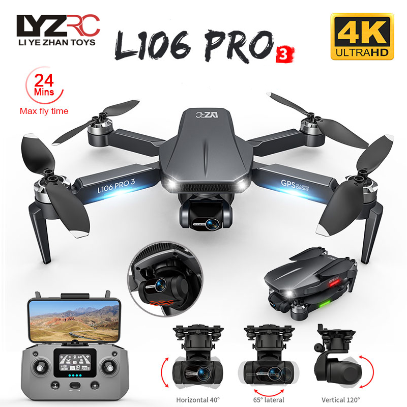Drone Gimbal Brushless - L106 Pro 3 Drohne 5G WIFI