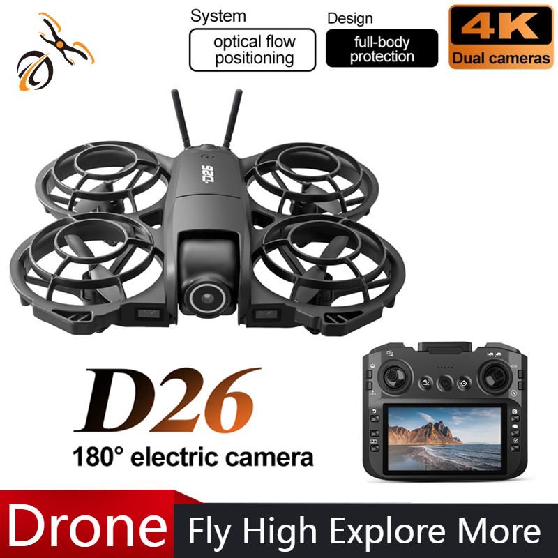 D26 Drohne 4K Luftbild-HD 180  – Drone Gimbal Brushless Bewertung und Preis